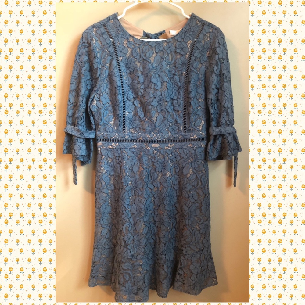 3 for $50 Blue Lace Dress *New with tag *